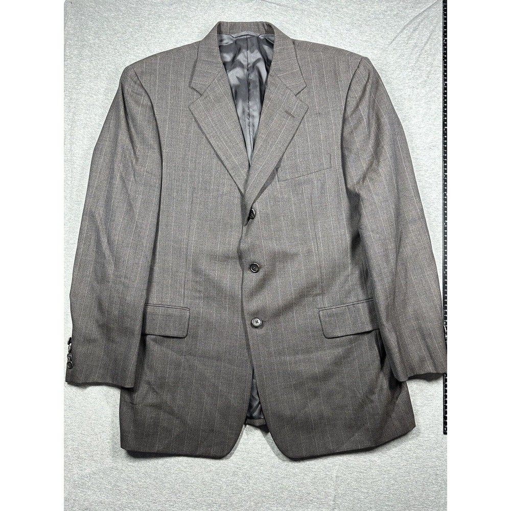 Vtg HICKEY FREEMAN 42R Canterbury Blazer Sport‎ Coat Blazer Wool Union Made